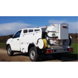 Combiné 4x4 - hydrocureur Huwer - poids total en charge 3200 kg - équipement d'interventions d'urgence et curage