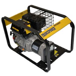 Groupe électrogène de chantier 6,0 kVA FP 7000 LC sans AVR - Moteur Loncin - Essence - FRANCEPOWER - 00317