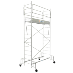 Échafaudage roulant en acier galvanisé - Plancher 189x51 cm - réf. Ag02037 - tubesca comabi