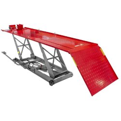Pont moto pneumatique mobile 450kg 2200x680mm MW Tools TPSL450