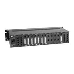 Coffret 19'' et Clusterboxes pour cartes PATTON - alimentation AC ou DC - faible encombrement 2U