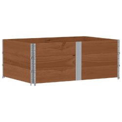 Helloshop26 - Jardinière bac lit surélevé plantes fleurs terrasse jardin 150 x 100 cm bois massif de pin marron 02_0037421 02_0037421 - marron mét