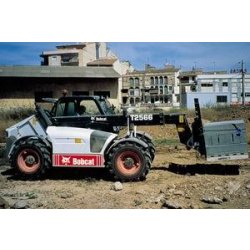 Mini-pelle sur chenille télescopique T2566 - 2,5 tonnes - hauteur de levage 6,45 mètres