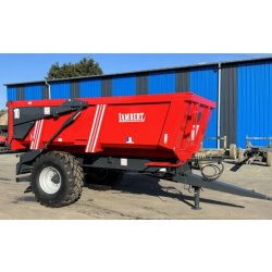 Remorque monocoque 10T - Benne 4,15x2,2 m - Volume 13,24-17,35 m³