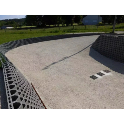 Bloc béton végétalisable coloré dans la masse par pigments minéraux - BETOFLOR - Pomel Beton