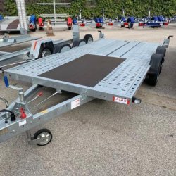 Porte voiture c4 blue  450*200 - 2600 kg ptc brian james (stock uniquement)