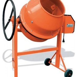 Bétonnière électrique ALTRAD 165 L - capacité de malaxage 130 L - châssis mécano-soudé - couronne composite haute résistance