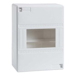 Coffret de répartition Opale Mini 6 modules auto-extinguible blanc 160×119×65 mm Schneider Electric - 648040