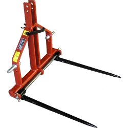 Art0039 pique bottes sur attelage 3 points pour microtracteur - terrateck - 770 mm