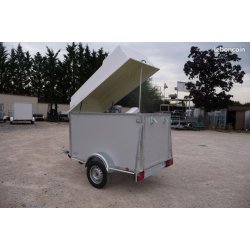 Remorque Fourgon - Capot ouvrant - FRANC trailers