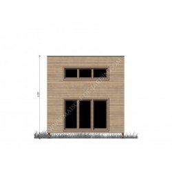 Studio de jardin - maison de jardin - avec ossature bois montpellier 37 m²