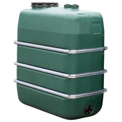 Cuve de stockage aérienne en polyéthylène 1 500 litres - Pour eaux pluviales - CEMO - 7650