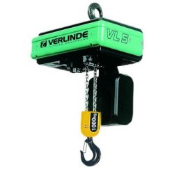 Palan électrique eurochain vl : à chaîne pour charge de 60 kg à 7,5 tonnes