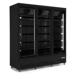 Vitrine réfrigérée négative 3 portes de 1m90 (gaz écologique r290)