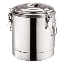GVK ECO Récipient isotherme à double paroi en acier inoxydable, 35 litres - inox TSBES-var-TSBES_35