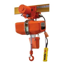 Palan électrique à chaîne ALPHA EFAM - chariot électrique intégré - sécurité avancée et fabrication européenne