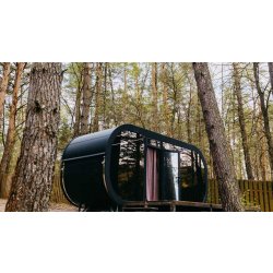 Studio pods futuriste préfabriqué en acier - Surface 15 m2 - ISK15 Pods