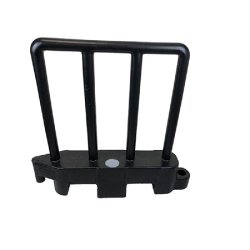 Barrière de sécurité amovible - Noir - Recyclable et résistante - PLAST'UP ROTOMOULAGE