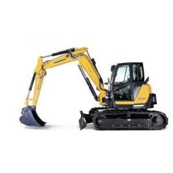 Mini-pelle Yanmar SV100 2PB - Flèche articulée, 10T, moteur Yanmar 4TNV98CT-VBV