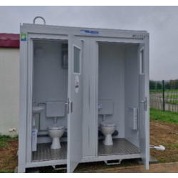 Bâtiment modulaire - Module sanitaire 8 pieds juxtaposable - CTX DUO S