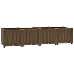 Helloshop26 - Jardinière lit surélevé plantes fleurs jardin 160 x 40 x 38 cm polypropylène 02_0000919 - 3000072541538