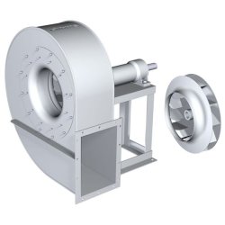 Gff - ventilateur centrifuge industriel - cimme - dimensions 310/2000 - débit jusqu'à 4329 m³/min - pour air très poussiéreux