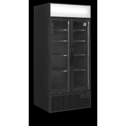 Vitrine réfrigérée noire
