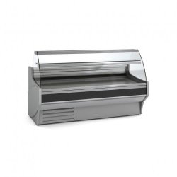 Vitrine horizontale positive L.2945mm P.940mm Vitre bombée Docriluc