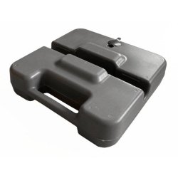 Base pour barrière d'intervention en PVC - version lestée ou non, stabilisation au sol - Oui