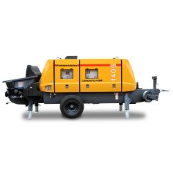 Pompe à Béton Stationnaire - Putzmeister BSA 1405 E - Entraînement électrique 75 kW pour applications de bétonnage de tunnel