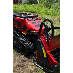 Robot debroussailleur à chenilles - RS50C+ et RS50VV - ROBOSLOPE - Moteur thermique Perkins - Pente 55°