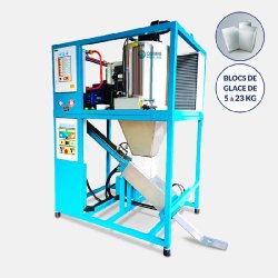 Machine à glace en bloc moderne et fonctionnelle - Production 3000kg / 24h -BLOCK CP 3T