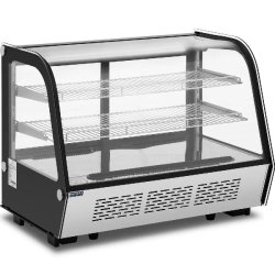Royal Catering - Royal Catering RCCC-160ST Vitrine Réfrigérée Pâtisserie De Boulangerie Présentoir Réfrigéré (Volume : 160 l, Température : 2