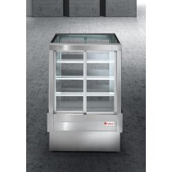 Vitrine réfrigérée pour pâtisserie 180 cm ouverture sur lavant et sur larrière - synergies