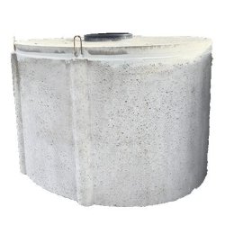 Cuve béton ovale 4000L - pour récupération d'eau de pluie