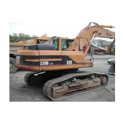 Pelle sur chaîne Caterpillar 22423 - Modèle 330LME Quarry - 40 tonnes - Spécial carrière - Année 1999