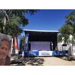 Podium passe partout 48 m² avec kit de bâche - EMS Stage 48