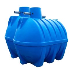 Réservoir eau de pluie PEHD 10000L - Résistant aux mouvements du terrain - Équipé de filtre et accessoires
