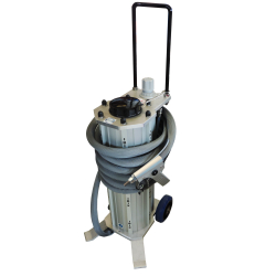 Machine de gommage IBIX 9 DRY - Pression réglable de 0,2 à 7,5 bars - Capacité de 9L