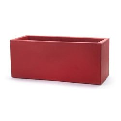Teraplast - Bac à fleurs Schio Cassa 80 cm - Recyclable, résistant et 100% Made in Italy - Modèle 11427