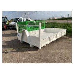 Benne ampliroll 3,5t - ridelles rabattables et amovibles - capacité 2,2m3 - modèle D 3.2