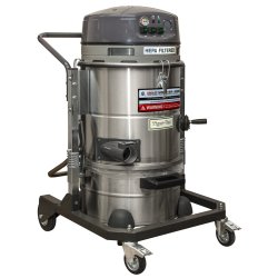 Aspirateur industriel TV-201 (DT) MFS HEPA Ordloc-652 - récupération sécuritaire des poussières combustibles sans risque d'explosion