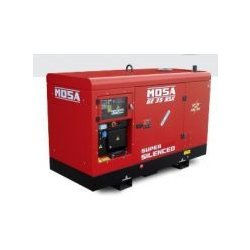 Groupe électrogène diesel YANMAR MOSA GE 35 YSX - 35 kVA triphasé - Super insonorisé - Réservoir 100L - 50 Hz