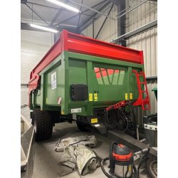 Remorque agricole monocoque - SIAM BMXL 100 - robuste et polyvalente, capacité de 12,5 à 20 tonnes