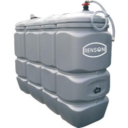 Cuve stockage fuel 2 000 litres en PEHD pré-équipée - RENSON - 159133