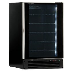 KLIMAITALIA réfrigérateur vitrine à boissons remueur. Porte en verre à l’infini lumières LED. Contrôleur électronique de température. Temp.