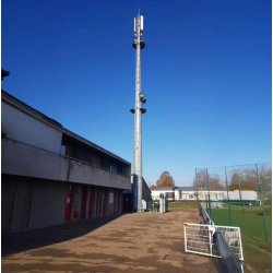 Pylônes d'éclairage sur mesure avec solution télescopique mobile