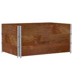 Helloshop26 - Jardinière bac lit surélevé plantes fleurs terrasse jardin 120 x 80 cm bois massif de pin marron 02_0037409 02_0037409 - marron méta