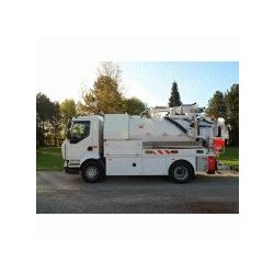 Hydrocureur classique - Huwer - 16T - Capacité de 5 à 7 m3 - Débit de 300 à 1300 m3/h