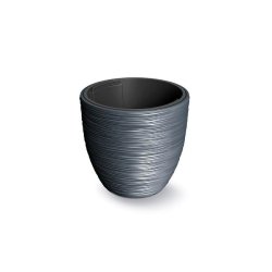 Prosperplast - Jardinière coloris Anthracite, avec réservoir, collection FURU - 29,8x29,8x28 cm, capacité 15 L - gris plastique polypropylène ZA5585